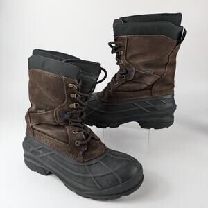 Kamik Mens Size 8 Boots Waterproof Winter Thinsulate Insulated NationPlus EUR 41